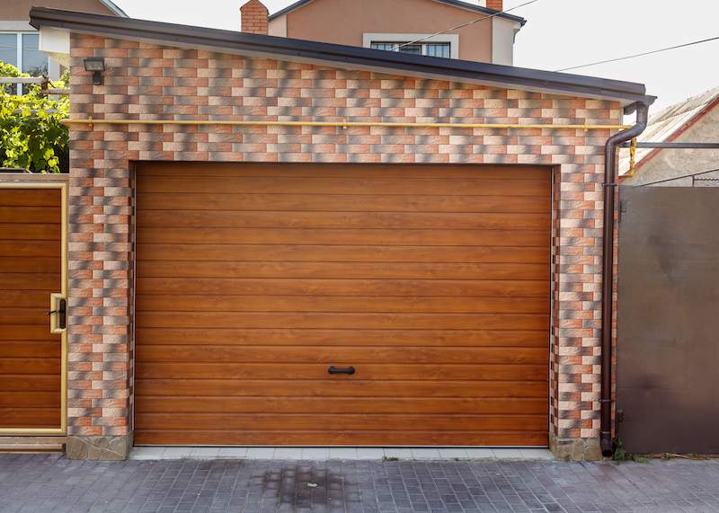puerta seccionable garage