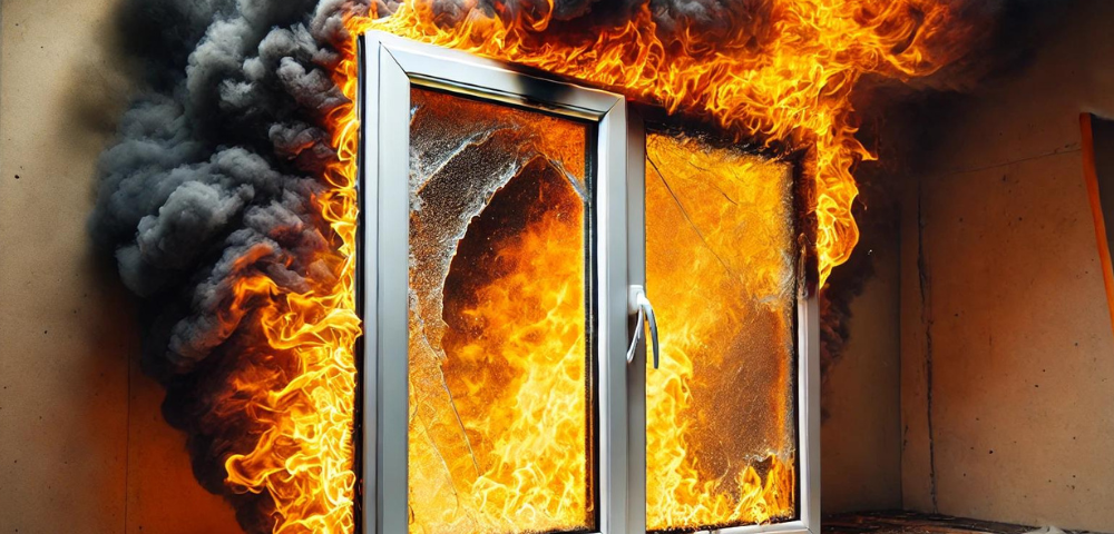 ventanas pvc fuego