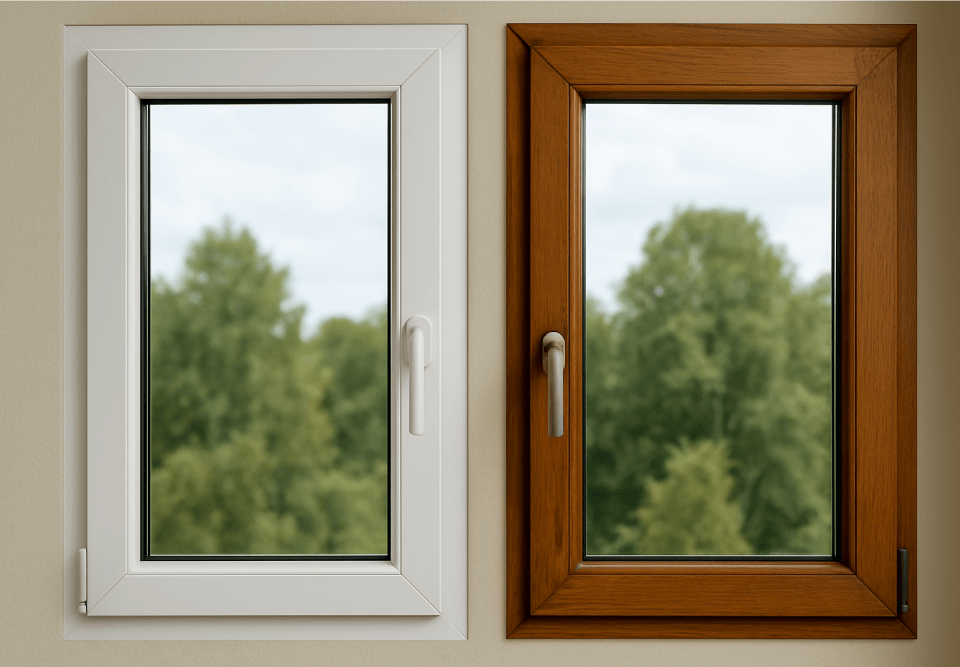 Ventanas de PVC vs ventanas de madera